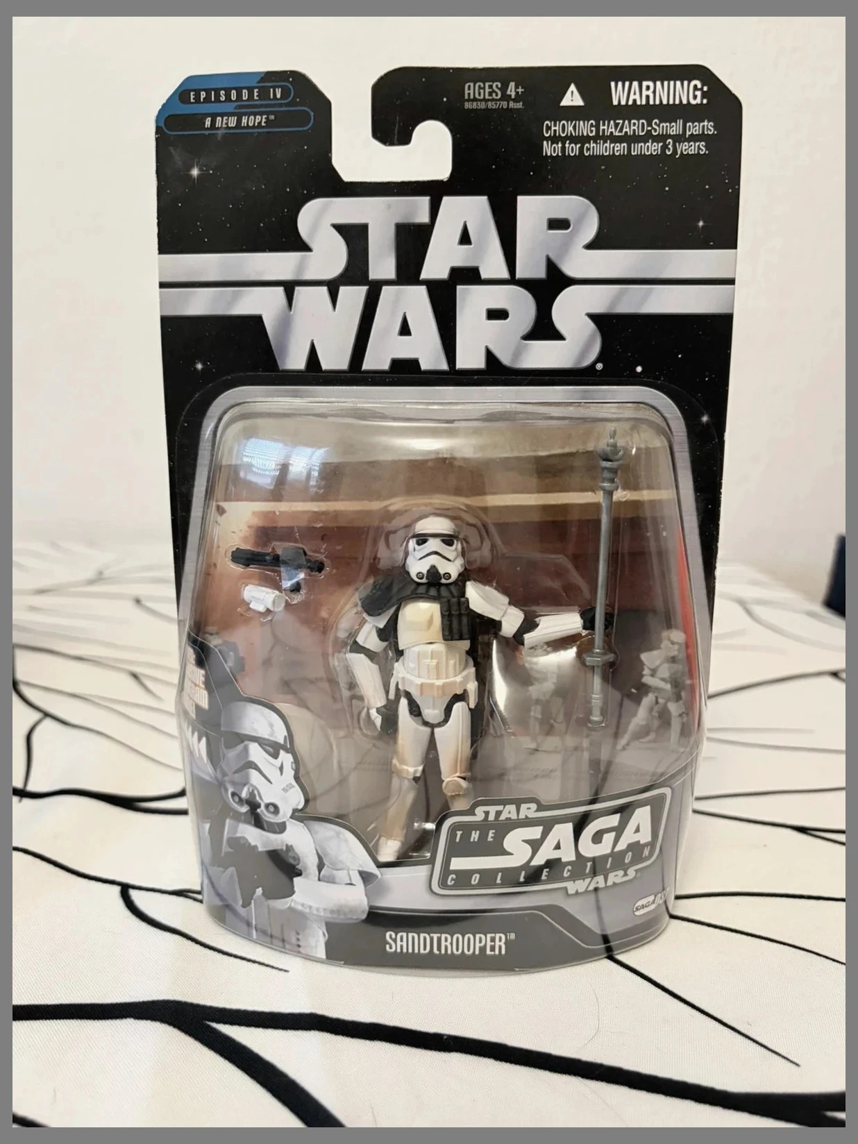 Star Wars The Saga Collection Sandtrooper SAGA 037 Hasbro MOC